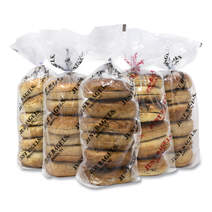 Assorted Bagels, Assorted Flavors, 6 Bagels/Pack, 5 Packs/Carton, Free Delivery in 1-4 Business Days
