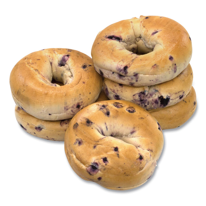 Fresh Blueberry Bagels, 6/Pack, Free Delivery in 1-4 Business Days