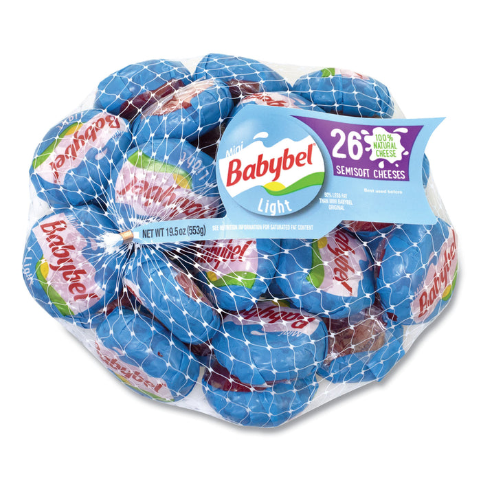 Cheese Wheels, Light, 19.5 oz Bag, 26 Wheels/Bag, Free Delivery in 1-4 Business Days