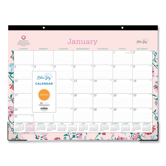 Breast Cancer Awareness Desk Pad, 22 x 17, 2021