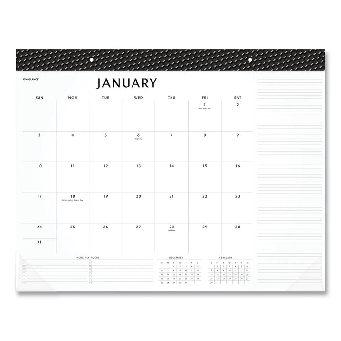 Elevation Desk Pad Calendars, 21.75 x 17, 2021