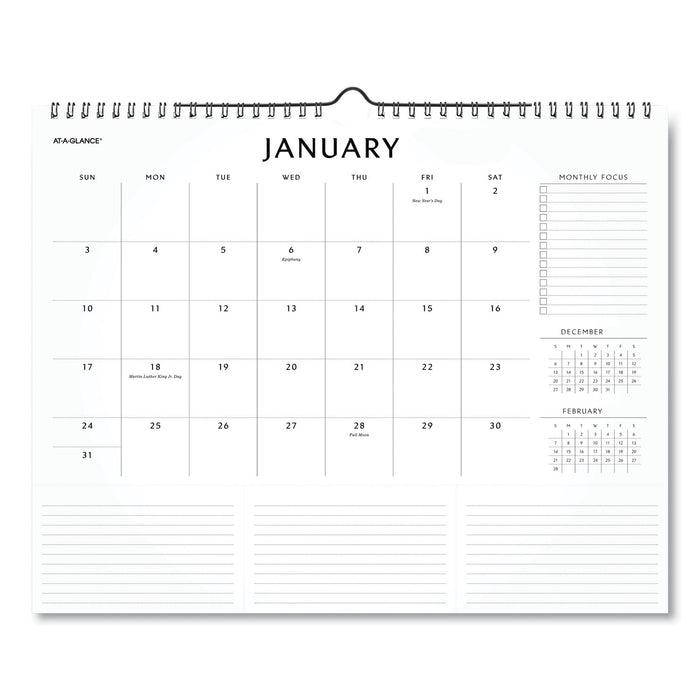 Elevation Wall Calendar, 15 x 12, 2021