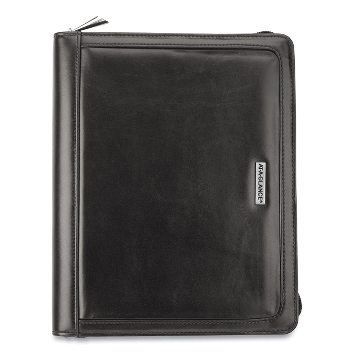 Faux Black Leather Starter Set, 10.4 x 8.7, Black