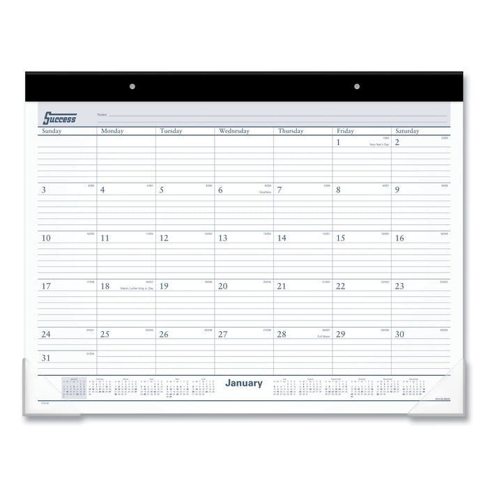 Desk Pad, 21.75 x 17, White, 2021