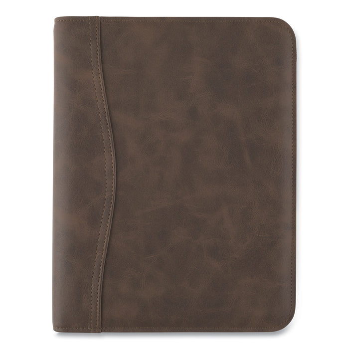 Distressed Brown Leather Starter Set, 11 x 8.5, Brown