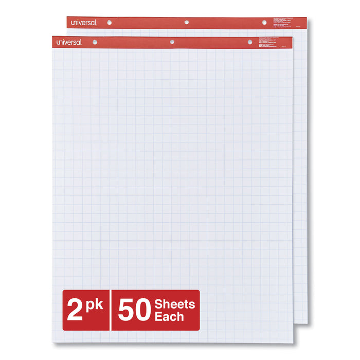 Easel Pads/Flip Charts, 27 x 34, White, 50 Sheets, 2/Carton