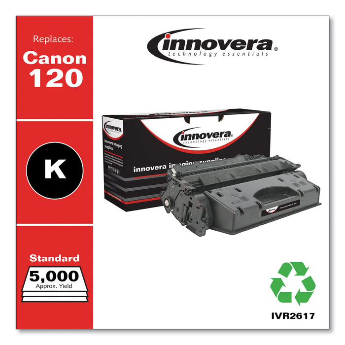 Remanufactured Black Toner Cartridge, Replacement for Canon 120 (2617B001), 5,000 Page-Yield