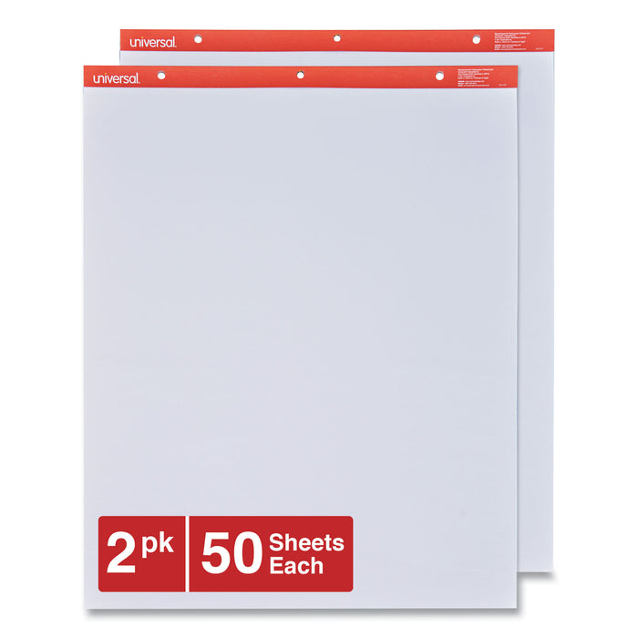 Easel Pads/Flip Charts, 27 x 34, White, 50 Sheets, 2/Carton