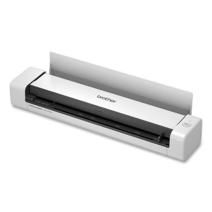 DS-740D Duplex Compact Mobile Document Scanner, 600 dpi Optical Resolution, 1-Sheet Duplex Auto Document Feeder