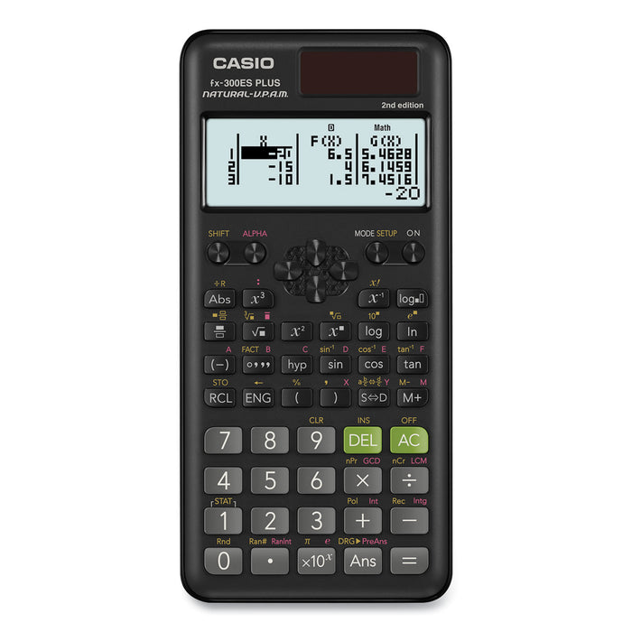 FX-300ESPLS2-S 2nd Edition Scientific Calculator, 12-Digit Natural Textbook Display
