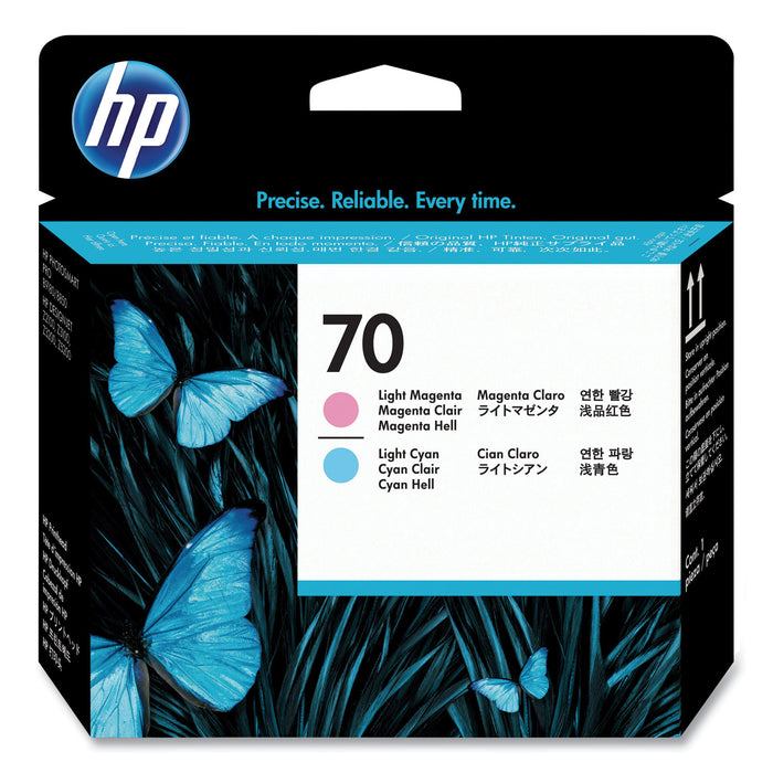 HP 70, (C9405A) Light Magenta/Light Cyan Printhead