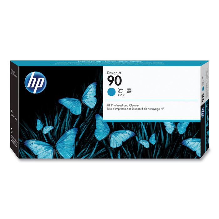HP 90, (C5055A) Cyan Printhead & Cleaner