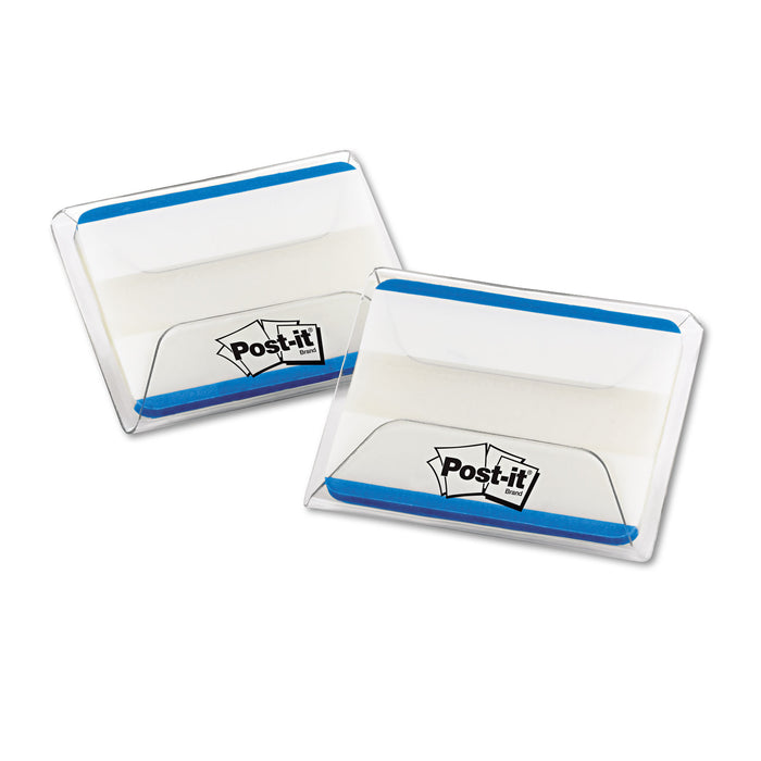 2" and 3" Tabs, Lined, 1/5-Cut Tabs, Blue, 2" Wide, 50/Pack