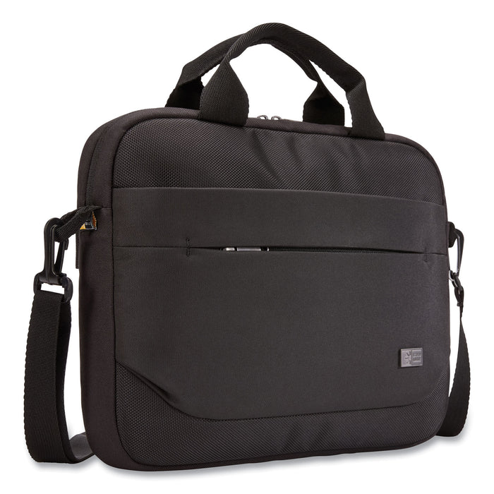 Advantage Laptop Attache, For 11.6" Laptops, 11.8 x 2.2 x 10.2, Black