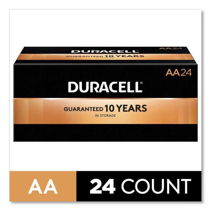 CopperTop Alkaline AA Batteries, 24/Box