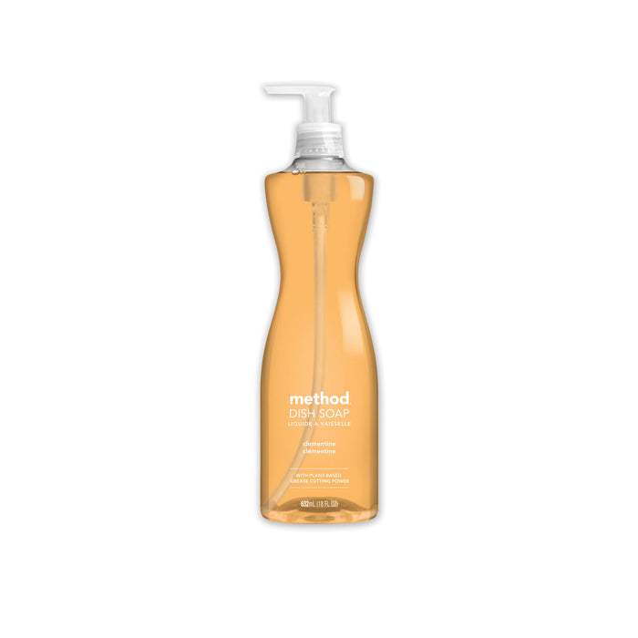 Dish Soap, Clementine, 18 oz Pump Bottle, 6/Carton