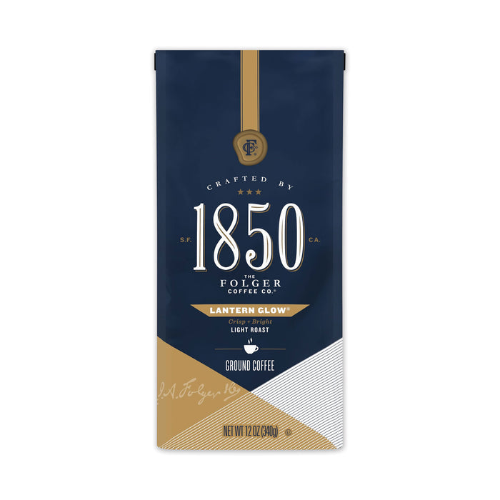 Coffee, Lantern Glow, Light Roast, Ground, 12 oz Bag