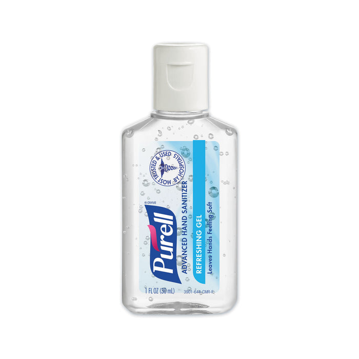 Advanced Gel Hand Sanitizer, 1 oz Flip Cap Bottle, Clean, 72/Carton