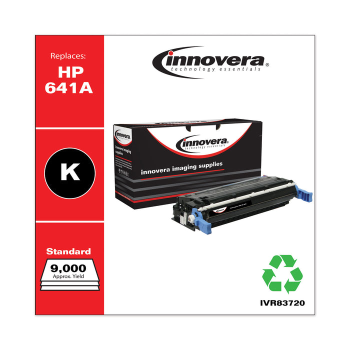 Remanufactured Black Toner Cartridge, Replacement for HP 641A (C9720A), 9,000 Page-Yield