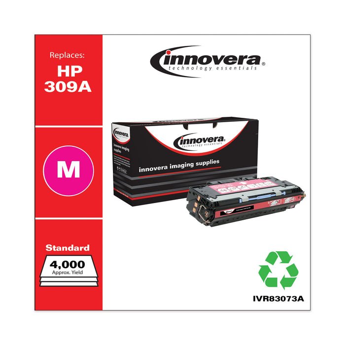 Remanufactured Magenta Toner Cartridge, Replacement for HP 309A (Q2673A), 4,000 Page-Yield