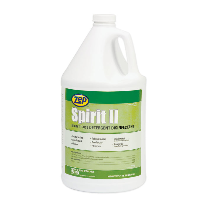 Spirit II Ready-to-Use Disinfectant, Citrus Scent, 1 gal Bottle, 4/Carton