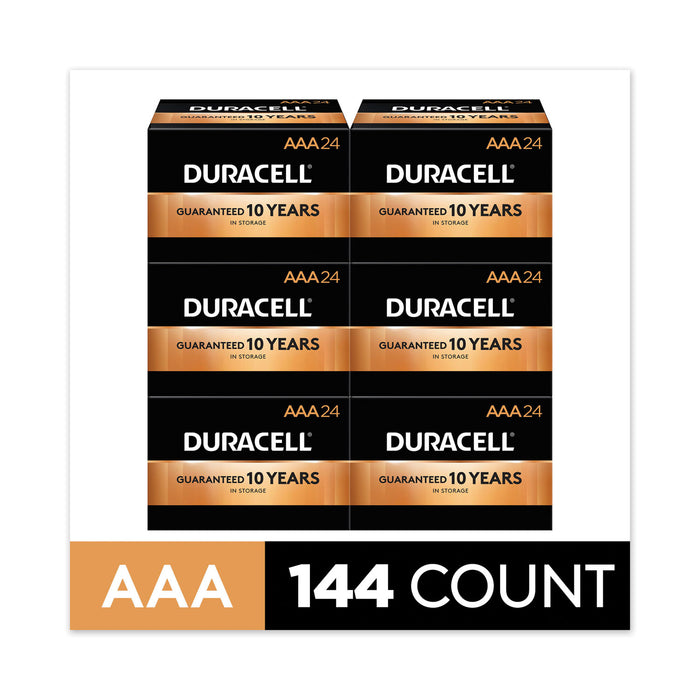 CopperTop Alkaline AAA Batteries, 144/Carton