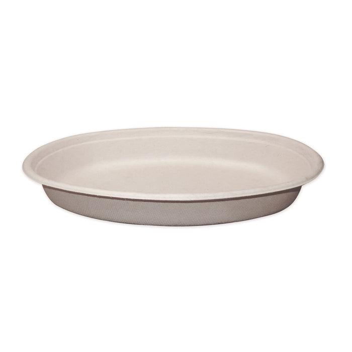 Fiber Burrito Bowls, 9.7" dia x 1.6", 32 oz, Natural, 300/Carton