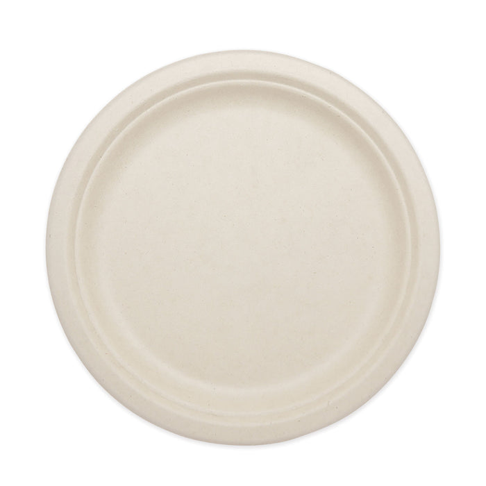 Fiber Plates, 10", Natural, 800/Carton