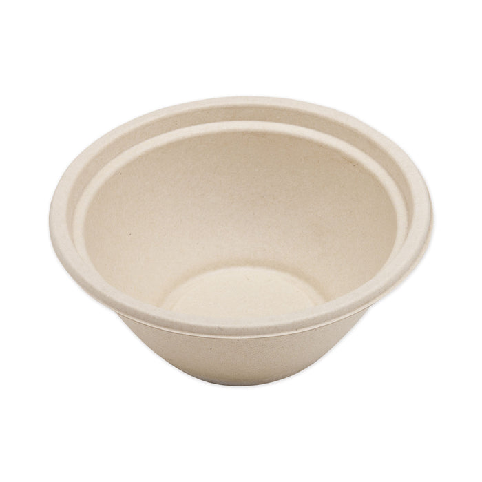 Fiber Bowls, 7.4" dia x 3.2", 32 oz, Natural, 500/Carton
