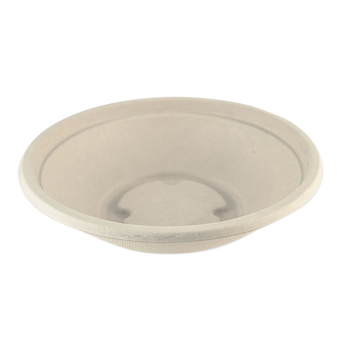 Fiber Bowls, 7.4" dia x 1.9", 16 oz, Natural, 500/Carton