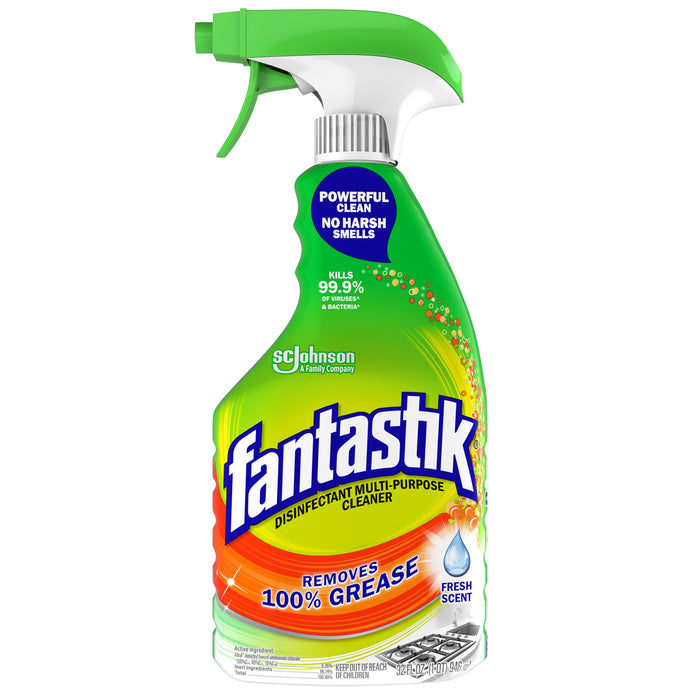 Disinfectant Multi-Purpose Cleaner Fresh Scent, 32 oz Spray Bottle