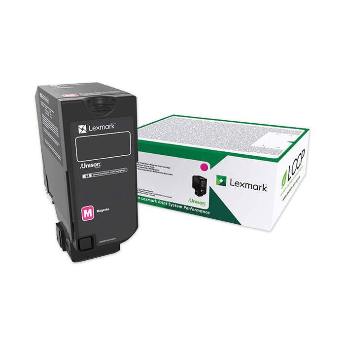 74C00MG Return Program Toner Cartridge, 3,000 Page-Yield, Magenta