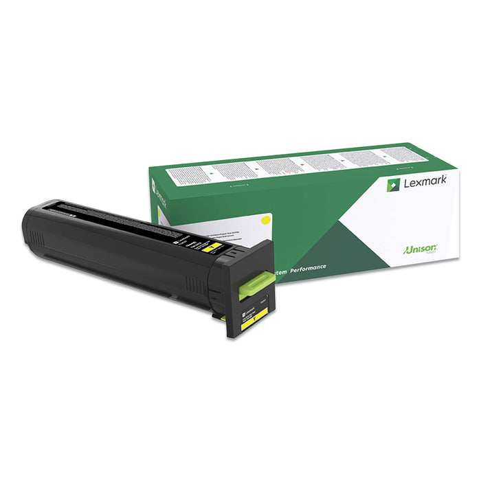 82K0HYG  High-Yield Return Program Toner Cartridge, 17,000 Page-Yield, Yellow