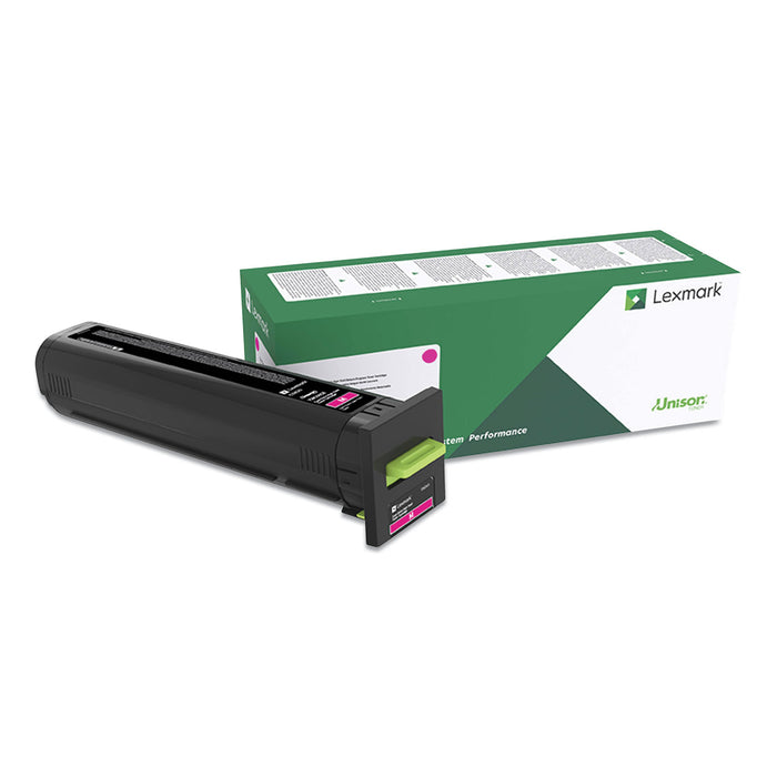 82K0XMG Extra High-Yield Return Program Toner Cartridge, 22,000 Page-Yield, Magenta