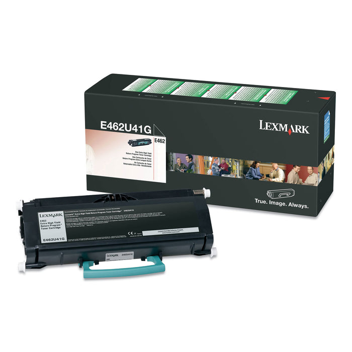 E462U41G Extra High-Yield Return Program Toner Cartridge, 18,000 Page-Yield, Black