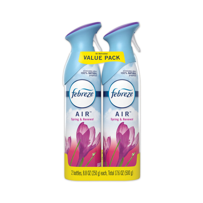 AIR, Spring & Renewal, 8.8 oz Aerosol, 2/Pack, 6 Pack/Carton