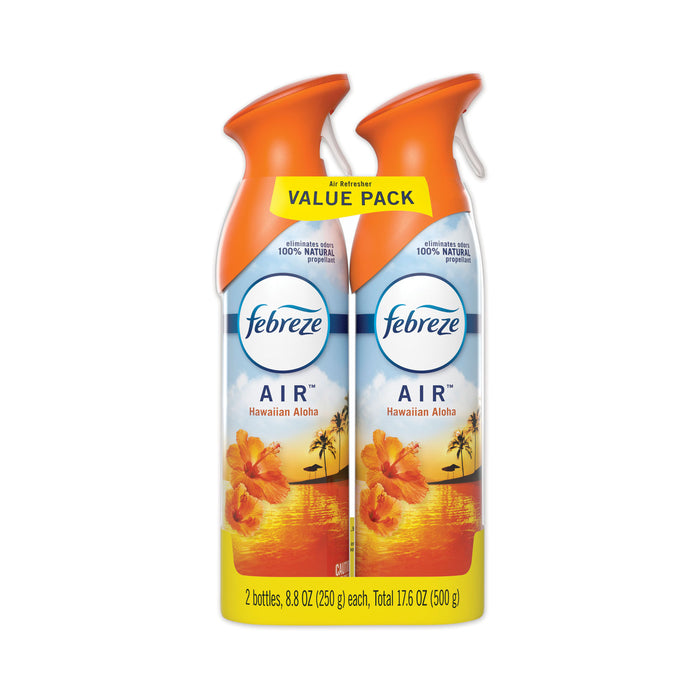AIR, Hawaiian Aloha, 8.8 oz Aerosol, 2/Pack, 6 Packs/Carton