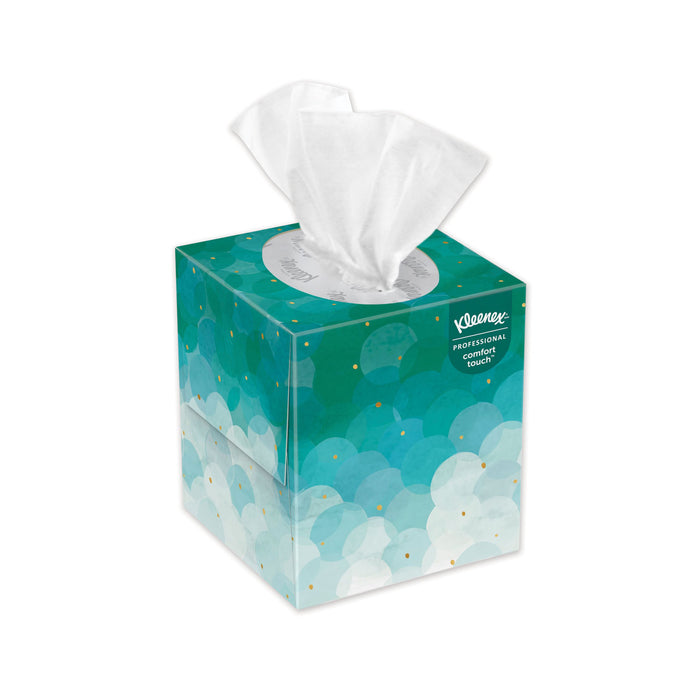 Boutique White Facial Tissue, 2-Ply, Pop-Up Box, 95 Sheets/Box, 6 Boxes/Pack