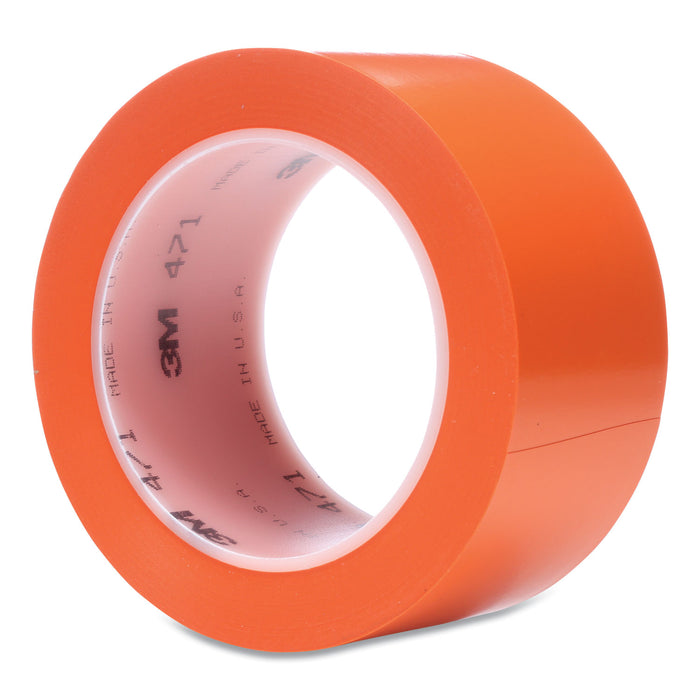 Vinyl Floor Marking Tape 471, 2" x 36 yds, Orange