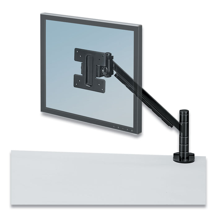 Desk-Mount Arm for Flat Panel Monitor, 4.75w x 14.5d x 24h, Black
