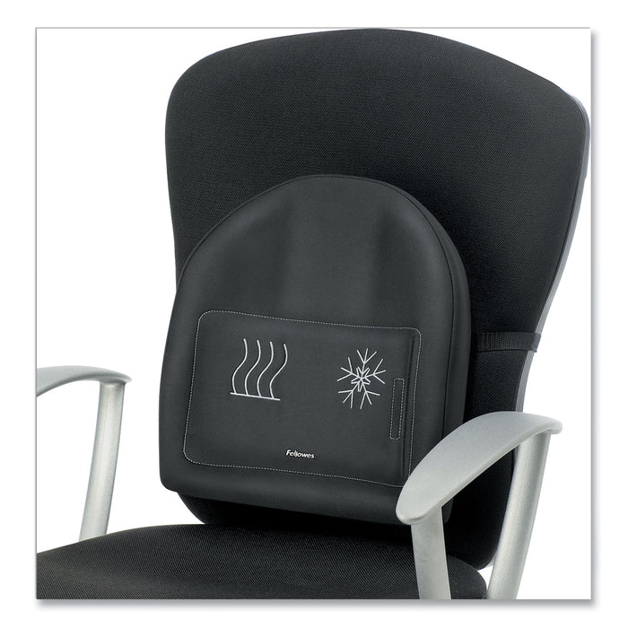 Climate Control Back Rest, 14.5w x 3d x 13.63h, Black