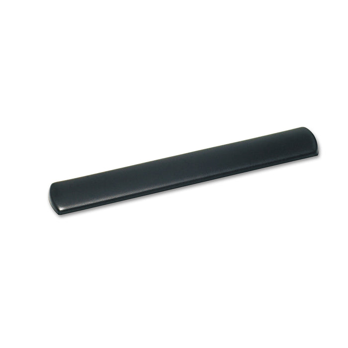 Gel Wrist Rest for Keyboard, Leatherette Cover, Antimicrobial, Black