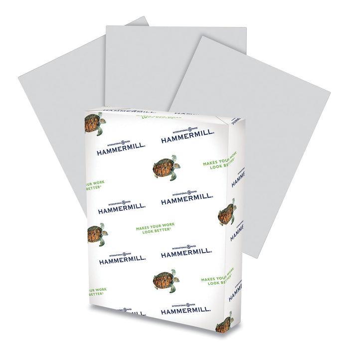 Colors Print Paper, 20lb, 8.5 x 11, Gray, 500/Ream