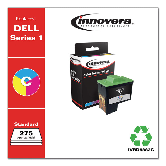 Remanufactured Tri-Color High-Yield Ink, Replacement For Dell Series 1 (T0530), 275 Page Yield