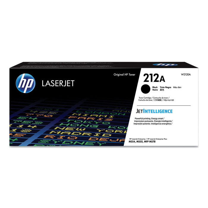 HP 212A, (W2120A) Black Original LaserJet Toner Cartridge