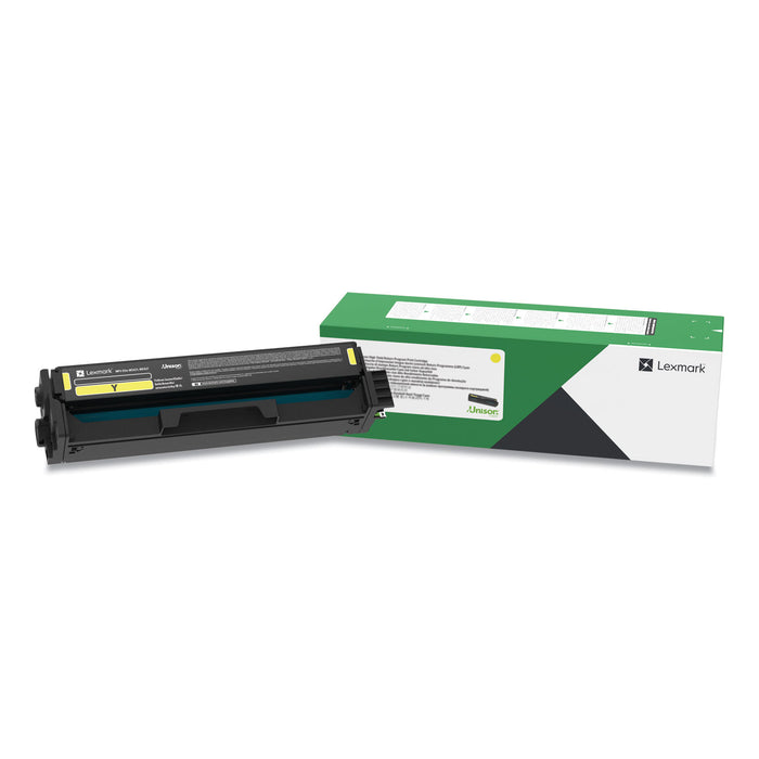 C341XY0 Extra High-Yield Return Program Toner Cartridge, 4,500 Page-Yield, Yellow