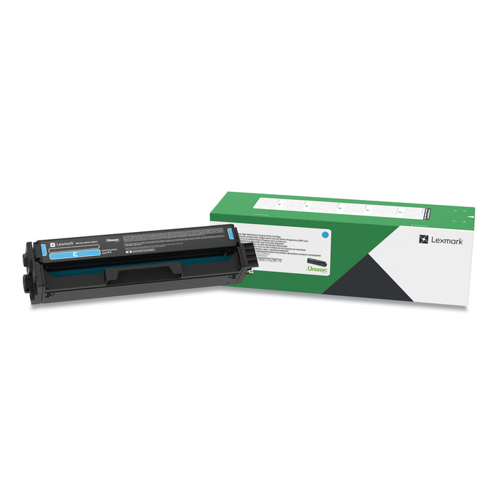 C341XC0 Extra High-Yield Return Program Toner Cartridge, 4,500 Page-Yield, Cyan
