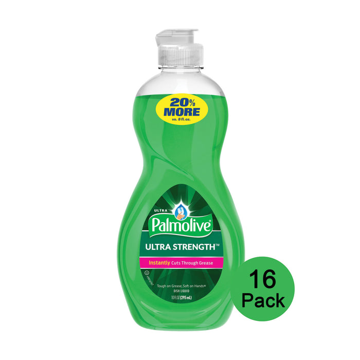Dishwashing Liquid, Ultra Strength, Original Scent, 10 oz Bottle, 16/Carton