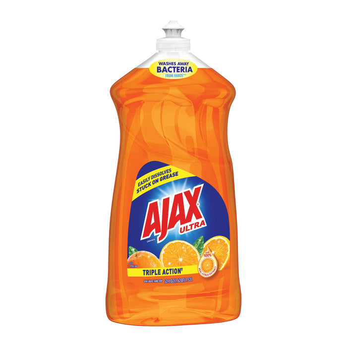 Dish Detergent, Liquid, Antibacterial, Orange, 52 oz, Bottle