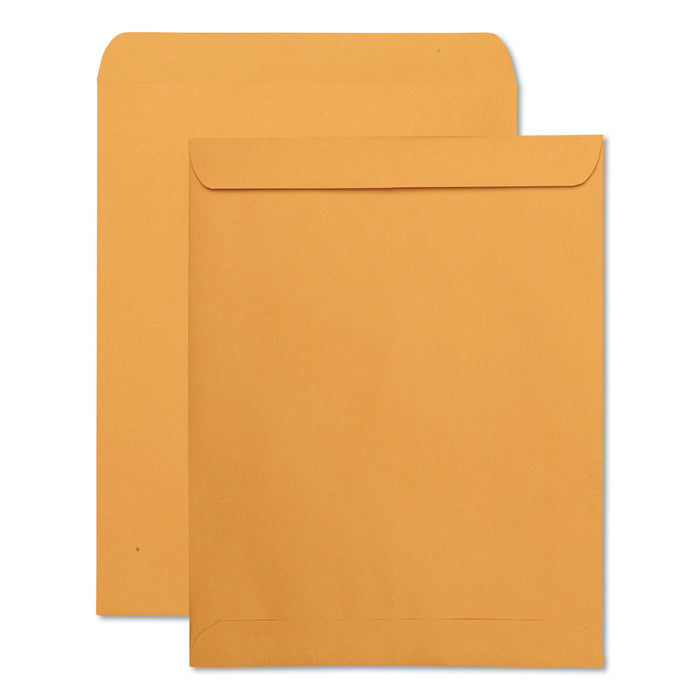 Catalog Envelope, #14 1/2, Cheese Blade Flap, Gummed Closure, 11.5 x 14.5, Brown Kraft, 250/Box